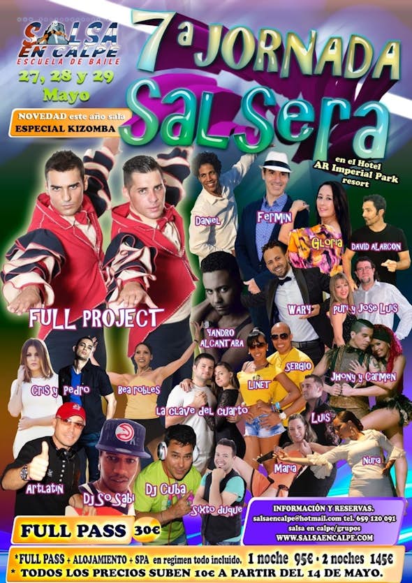7th Jornada Salsera in Calpe 2016
