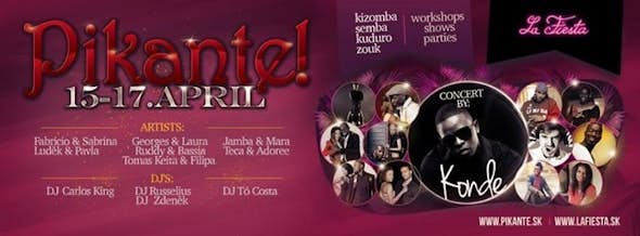 ★ Pikante! ★ EDICIÓN 2016 by KONDE, April 15-17, Bratislava