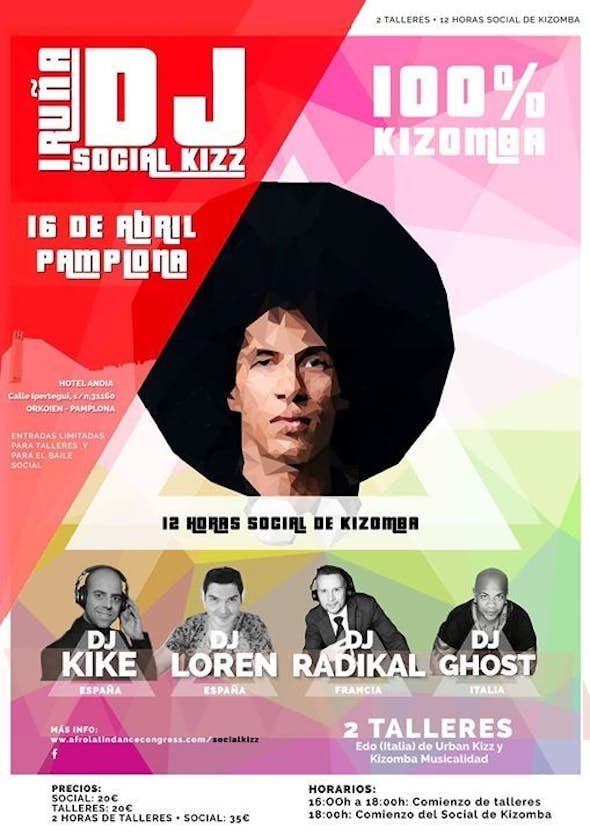 IRUÑA SOCIAL KIZZ - 16th April 2016 (Pamplona)