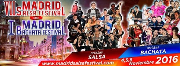 Madrid Salsa Festival 2016 (7ª Edición) & Madrid Bachata Festival 2016 (1ª Edición)