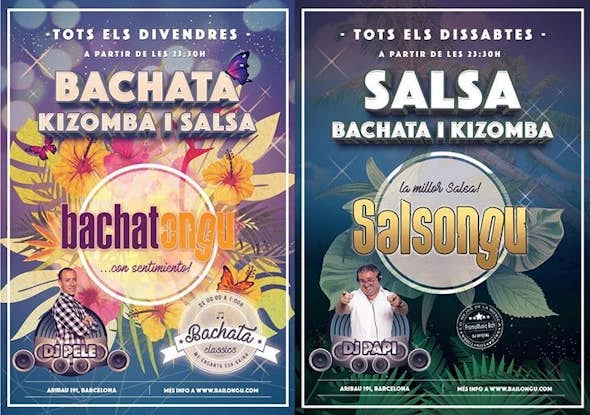 Bachatongu i Salsongu el 18 i el 19 de Novembre