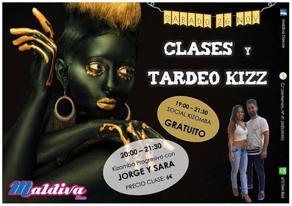 Tardeo kizz + clases de baile