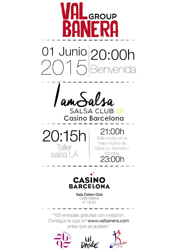 IamSalsa at Casino Barcelona