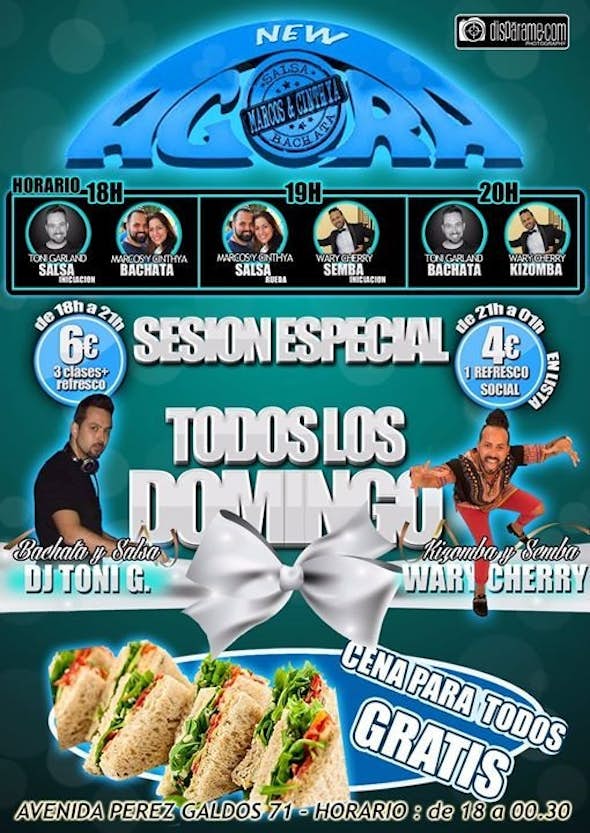 LISTA VIP Domingo 4 Diciembre "Sundays Agora Party"