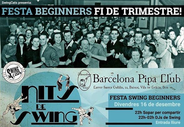 Festa+Sopar Final de Trimestre Beginners Swing