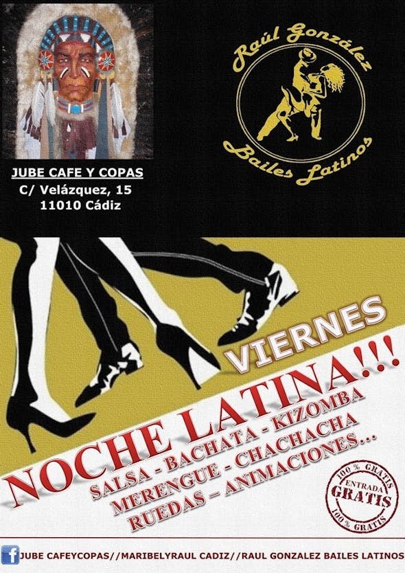 Viernes Latinos En Jube Cafe y Copas