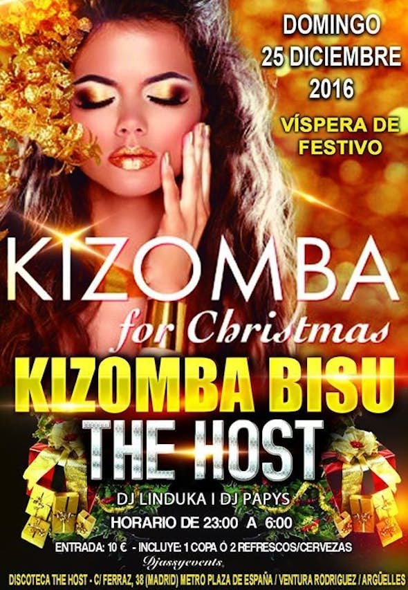 Kizomba for Christmas - Domingo 25-12-2016