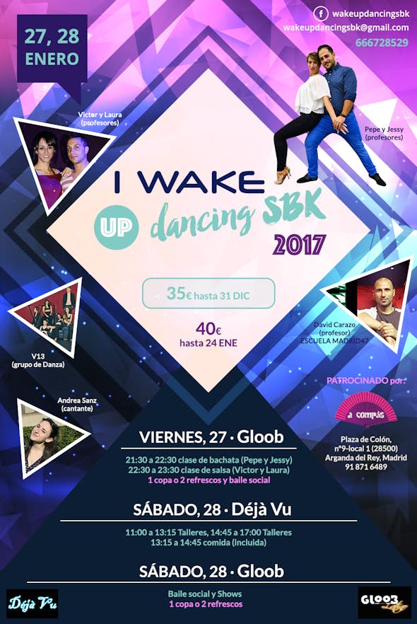 I Wake Up Dancing SBK 2017 (1st Edition)