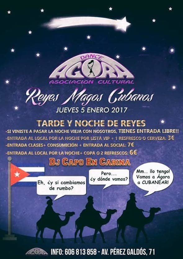 Special cuban king's night in Agora Salsa Valencia 