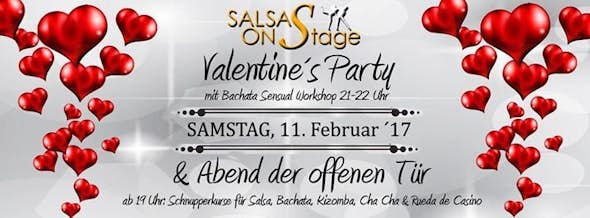 Salsa OnStage "Valentine´s Party" & Abend der offenen Tür