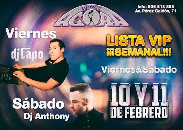 Social dance party on friday and saturday in Agora Salsa