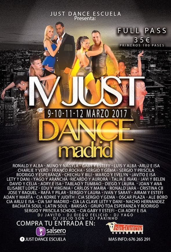 Just Dance Madrid 2017 (4th Edition)