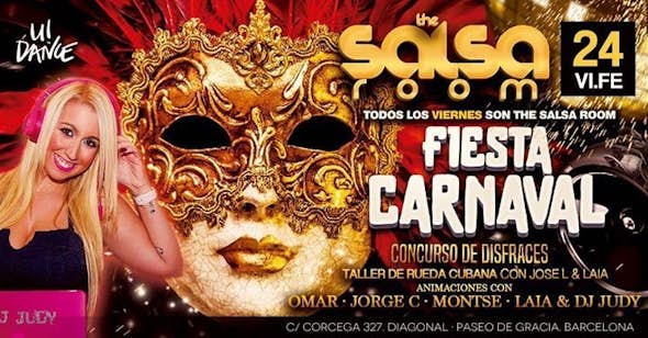 Carnaval en The Salsa Room por u!dance