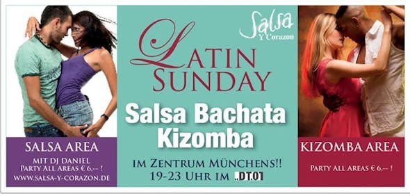 Latin Sunday - Salsa, Bachata und extra Kizomba Area by DJ Frank