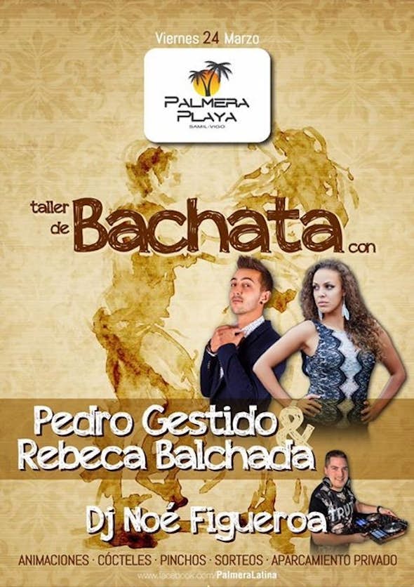 Taller de Pedro Gestido & Rebeca Balchada en Palmera Playa!
