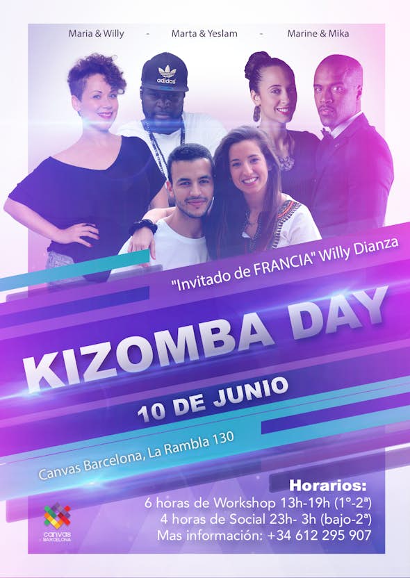 Kizomba Day - 10th of June in Barcelona