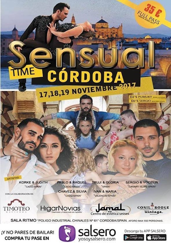 Sensual Time Córdoba 2017 (1ª Edición)