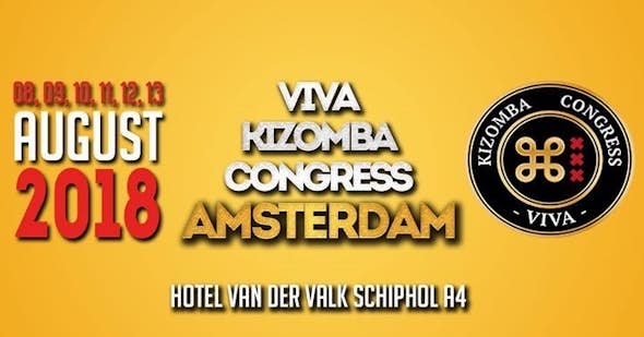 Viva kizomba Congress Amsterdam 2018 (2ª Edición)