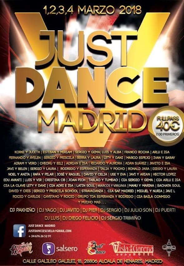 Just Dance Madrid 2018 (5ª Edición)