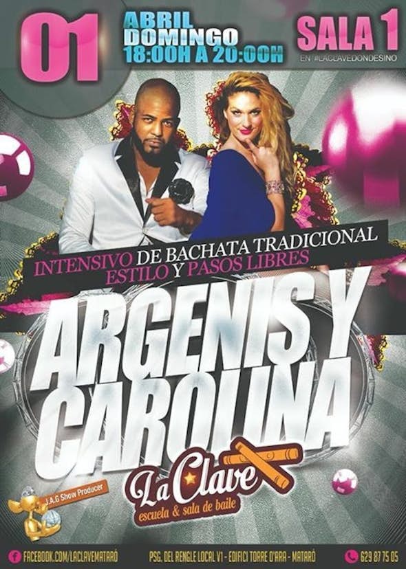 Intensive Traditional Bachata with Argenis & Carolina (Steps and Style)