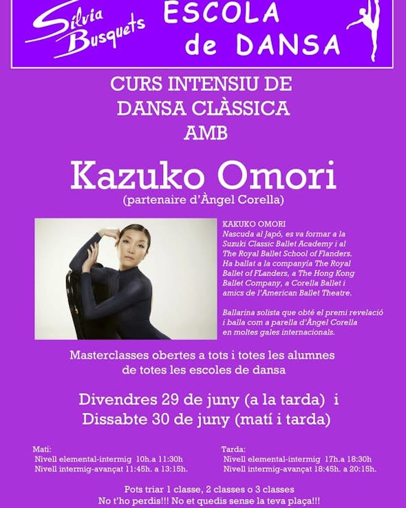 Masterclasses con Kazuko Omori