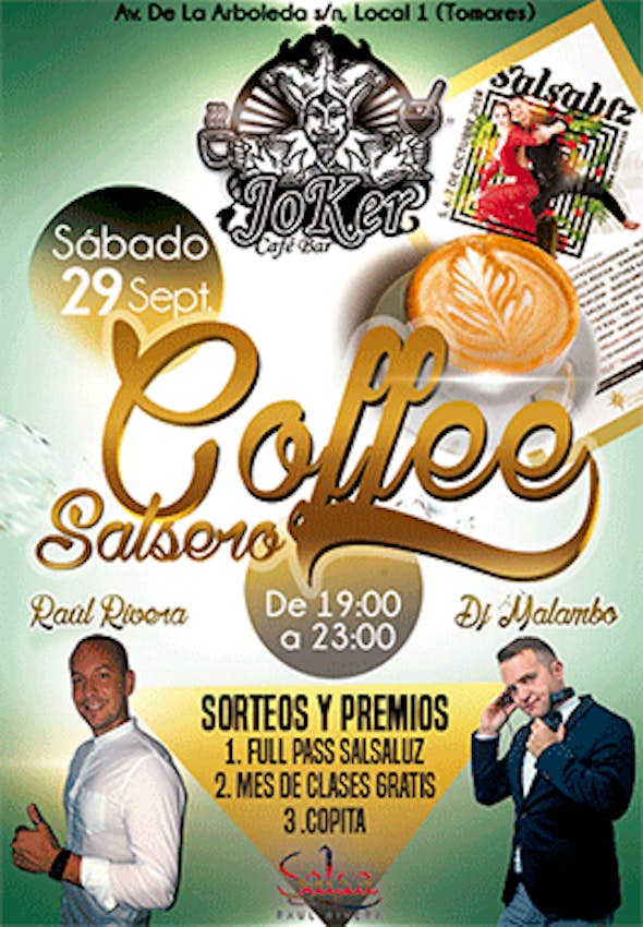 Coffe Salsero At Sala Joker - Saturday 29 September
