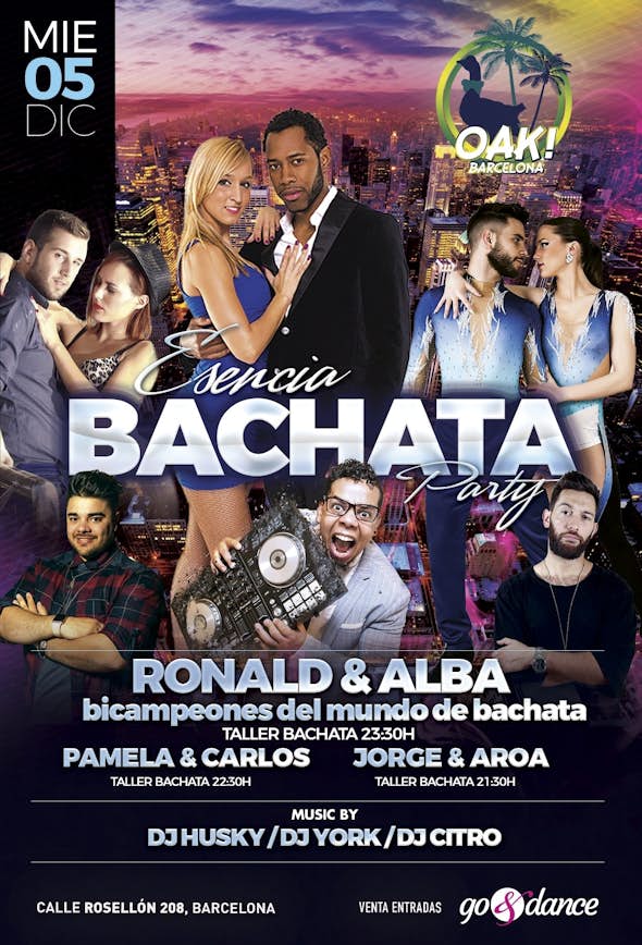 Esencia Bachata Party - Barcelona, 5th December 2018