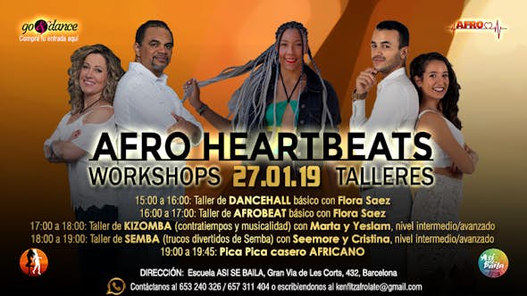 Afro Heartbeats Workshops - 27.01.2019