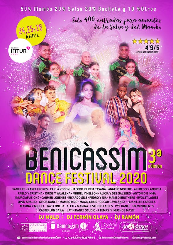 Benicassim Dance Festival 2020 go dance