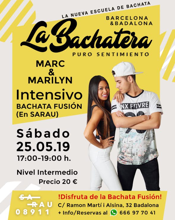 Intensivo Bachata Marc & Marilyn en La Bachatera (Barcelona)