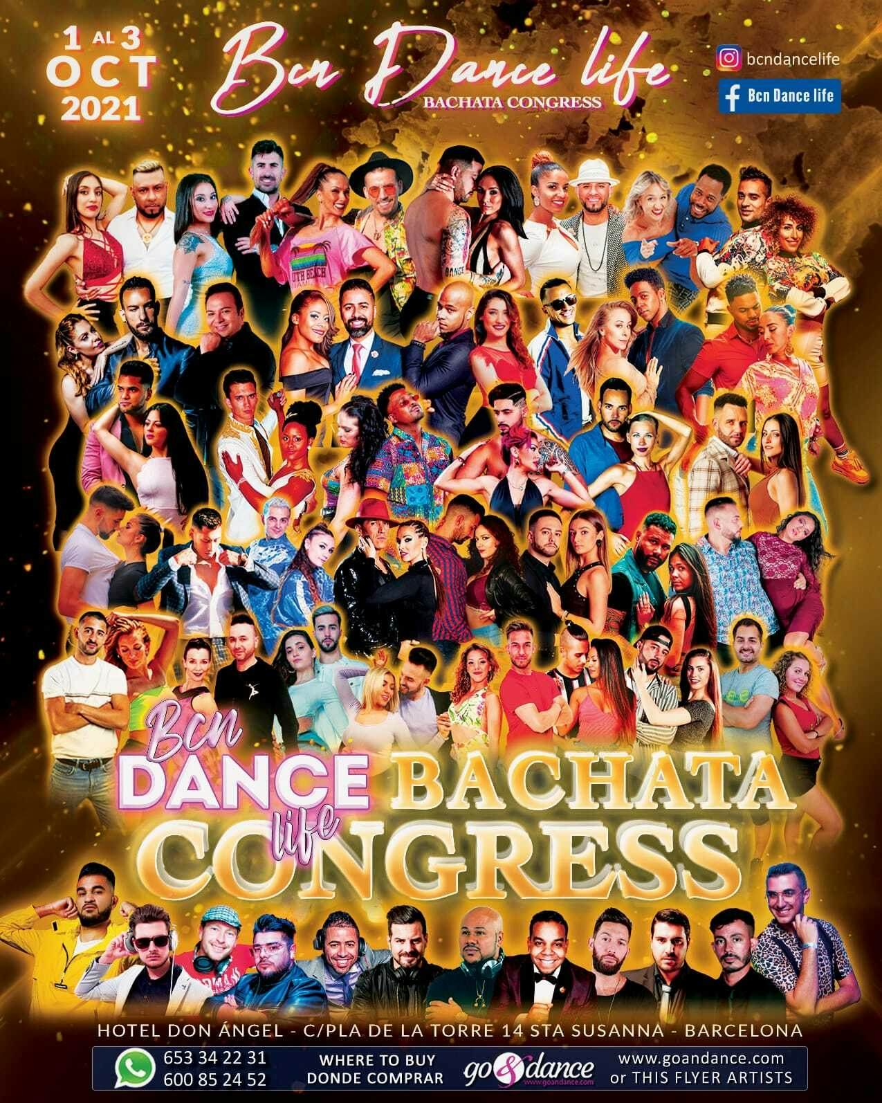 BCN Dance Life Bachata Congress 2021 go&dance