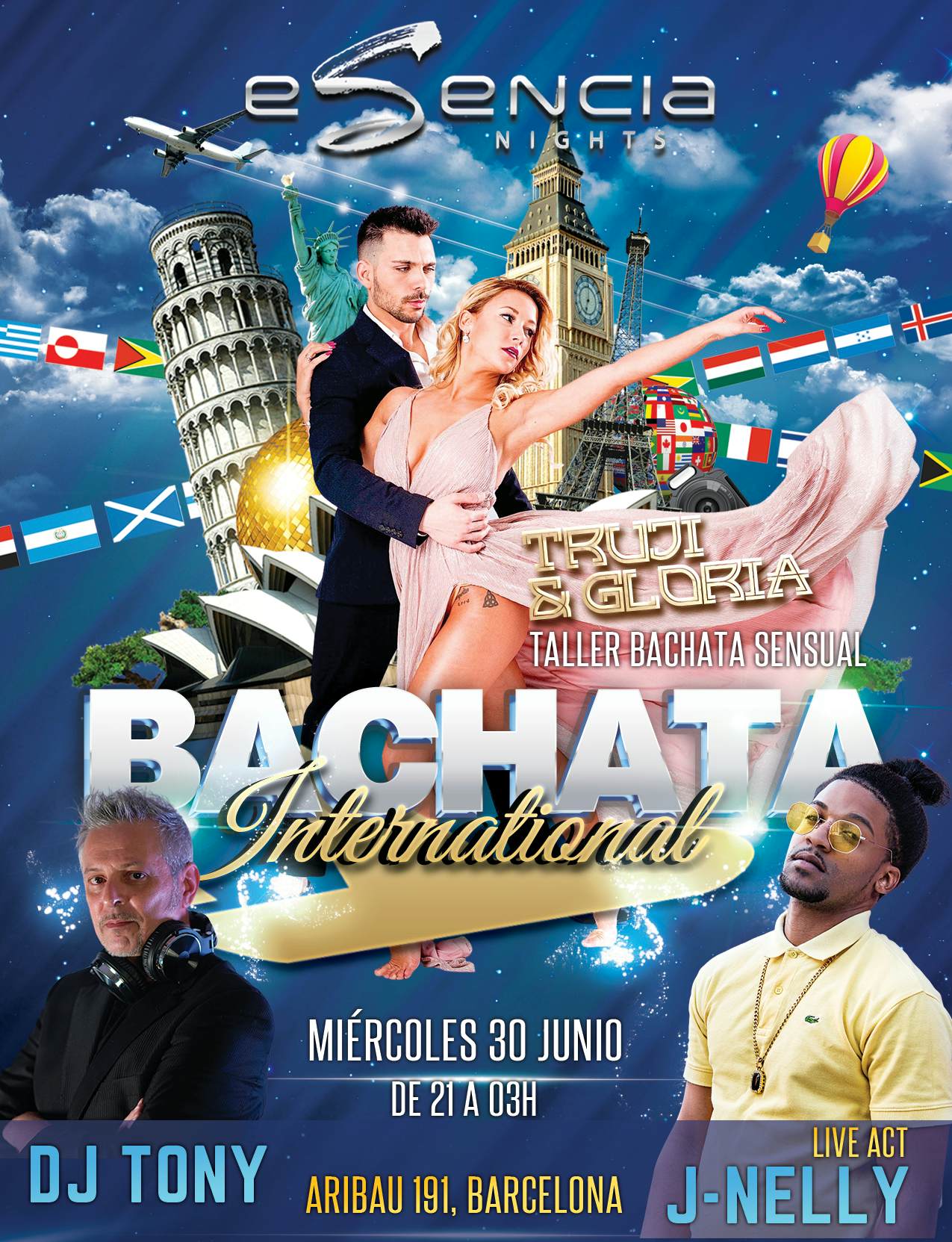 Bachata International 30 Junio (¡Inauguración!) go&dance