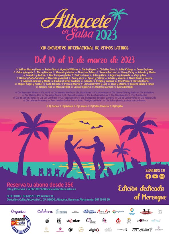 XIV Encuentro Internacional de Ritmos Latinos - ALBACETE EN SALSA 2023