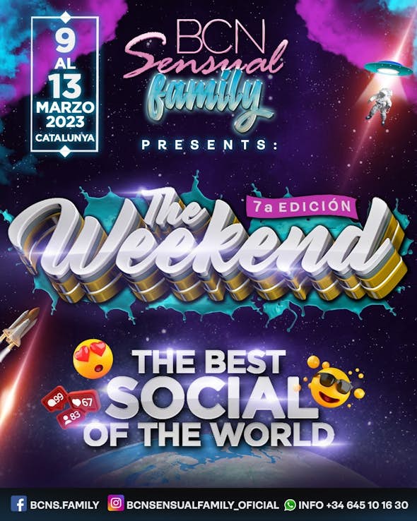 BCN Sensual Family - The Weekend ( VII Edition) - March 2023