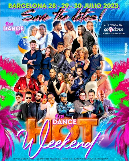 BCN Dance Life HOT Weekend - Julio 2023