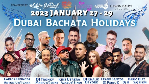 Bachata Holidays Dubai - January 2023