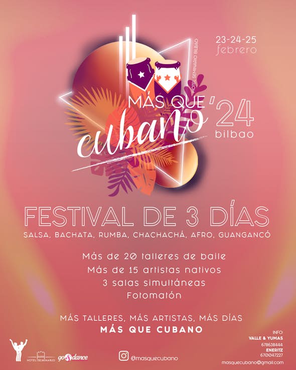 Más que Cubano Festival BILBAO 2024 (2ª Edición)