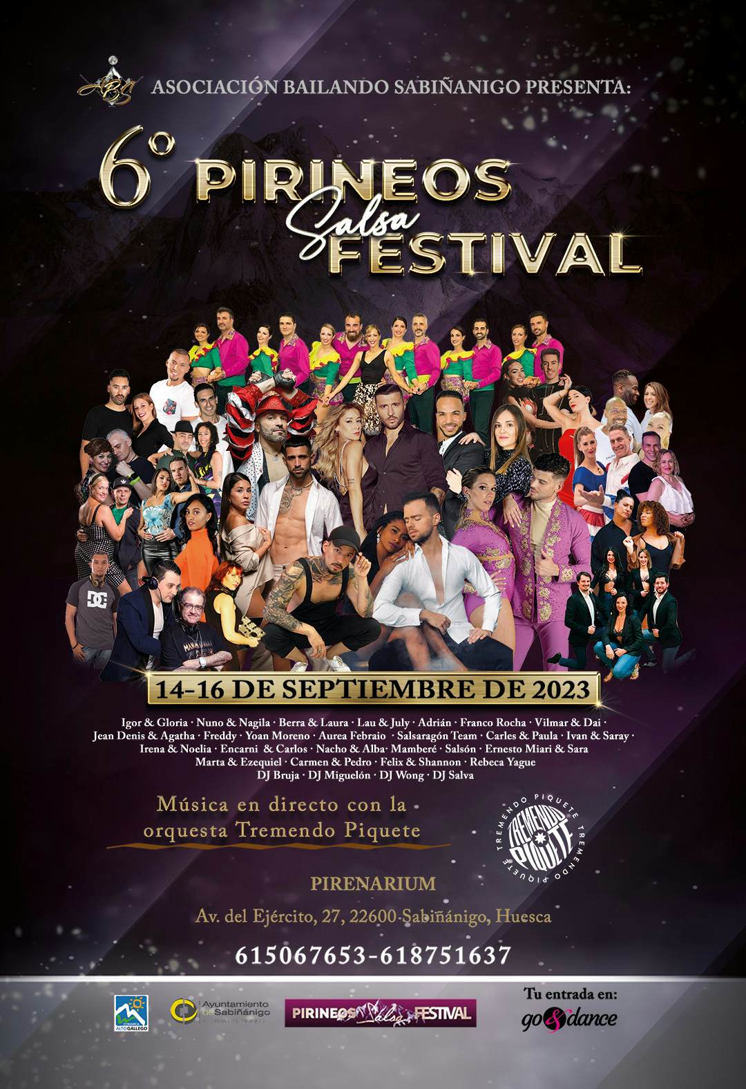 Pirineos Salsa Festival 2023 (6ª Edición) go&dance