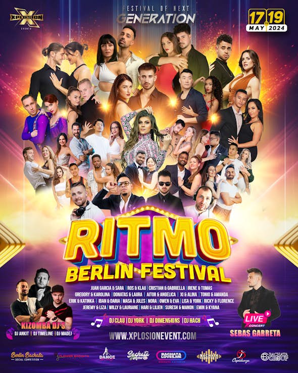 Xplosion RITMO BERLIN Festival 2024 - The Festival of Next Generation