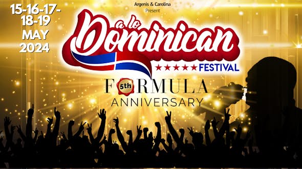 A Lo Dominican Festival 2024 (5ª Edición - LA FÓRMULA) 