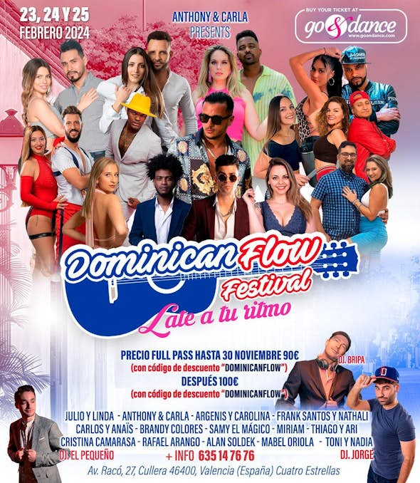 Dominican Flow Festival 2024 go&dance