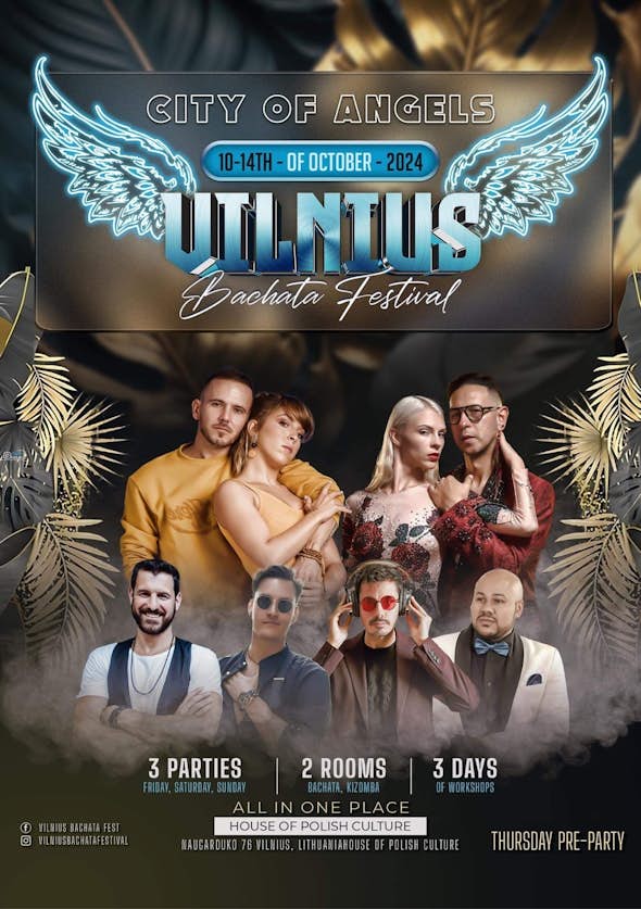 8th Vilnius Bachata Festival 2024 go&dance