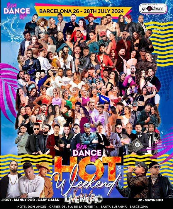 BCN Dance Life HOT Weekend - Julio 2024