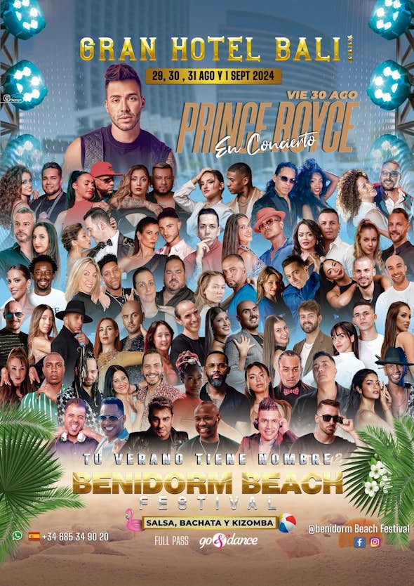 Benidorm Beach Festival 2024 / Prince Royce 