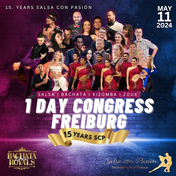 1 Day Congress Freiburg - 15 años de Salsa con Pasión