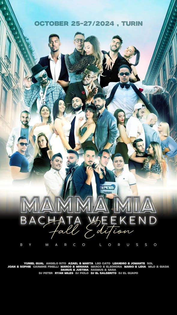 MAMMA MIA Bachata Weekend - Fall Ed 2024