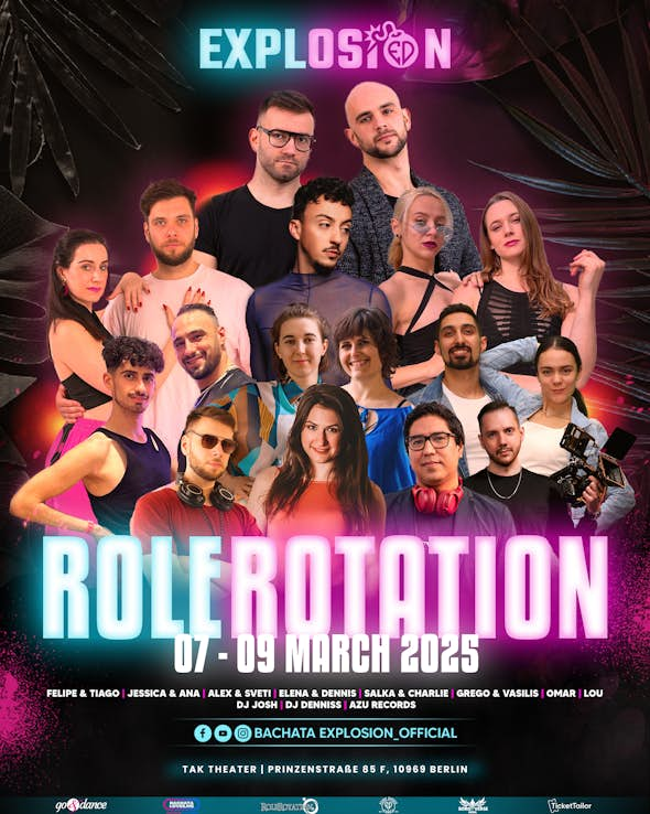 Bachata EXPLOSION Role Rotation 2025