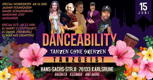 DanceAbility: Bailando Sin Límites Fiesta Urbana de Kiz y Bachata