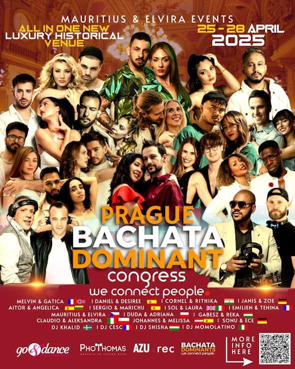 Prague Bachata Dominant Congress 2025 (25.-28.4.)