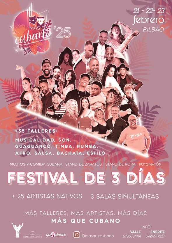 Más que Cubano Festival BILBAO 2025 (3ª Edición)